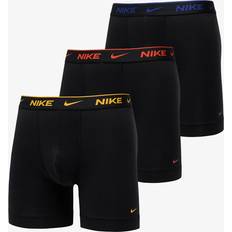 Men - Yellow Underwear Nike Dri-FIT Boxer Brief 3 Pack - Black