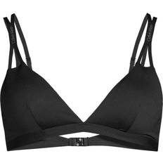 Recycled Materials Bikinis Calvin Klein Triangle Bikini Top - Black