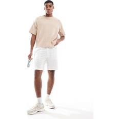 Hvide hør bukser Jack & Jones Hørblanding Shorts Hvide