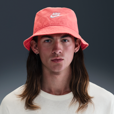 Orange Hats Nike Apex Futura Washed Bucket Hat - Orange