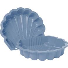 Sandlådor Lekplats Swing King Zandbak Schelp Pastel Licht Blauw