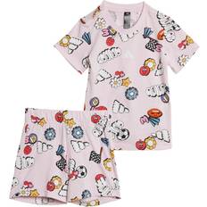 6-9M Tracksuits adidas Fun Allover Print Kids Set - Clear Pink/Multicolor