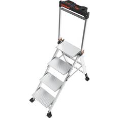 Little Giant Jumbo Step 4-Step Aluminum Step Ladder