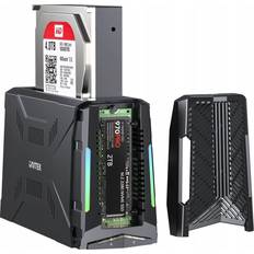 Unitek Speicher Dockingstation S1234B01-EU SATA III 2.5 3.5 M.2 PCIe NVMe USB-C 10 Gbps