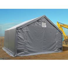 Dancover Lagertält Tälthall PRO 4x4x2x3,1m PVC Grå