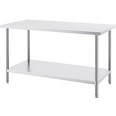 Work Benches on sale VEVOR Stainless Steel Prep Table 30 x 60 x 34 Inch