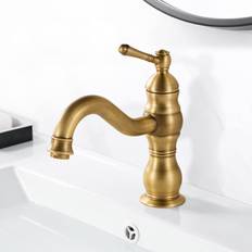 Zeuxo Vintage Wash Basin Faucet 360 Swivel Bathroom Faucet