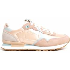 Pepe Jeans Sko Pepe Jeans Sneaker Low Brit Printy - Mint/Orange/Gammelrosa