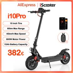 iScooter I10Pro 10 Inch Elektrische Scooter 800W 15Ah