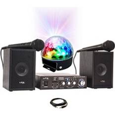 Karaokés KARAOKE-STAR2MKII Enfant 2 Enceintes 2 Micros 1 Ampli Bluetooth USB SD 100W