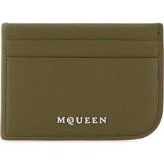 Beige Card Cases Alexander McQueen Wallets - Green