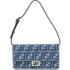 Fendi Plånböcker Fendi Baguette Plånbok Med FF Stängning - Blå