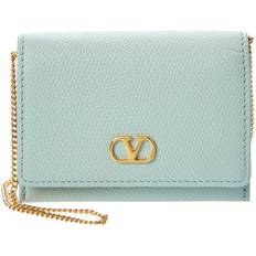 Valentino Wallets & Key Holders Valentino Vlogo Leather Card Holder