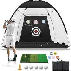 Golf-Zubehör Tomtop Jms Indoor Outdoor Golf Chipping Net Set