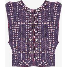Purple Vests Isabel Marant Étoile Gilet Cerza Vest - Purple