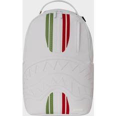 Sprayground Italy Racing Stripes Backpack - White