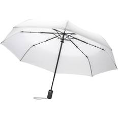 Umbrellas XD XD Collection Impact Aware RPET Automatic Folding Umbrella - White