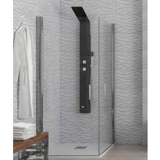 Cabine Doccia Box Doccia H190 Doppia Battente Totale Interno Esterno 60x90