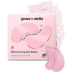 Vegan Cruelty-Free Pink Under Eye Mask 48 Pairs