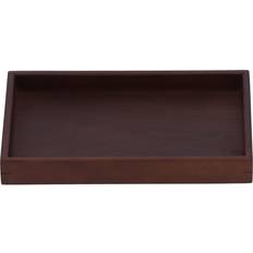Goolrc Tea Walnut Material Nontoxic Environmental Protection Breakfast Tray Serving Tray