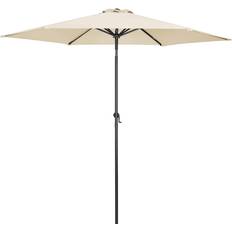 Kingsleeve 3m Garden Parasol with Cover UV 80+ Protection 300cm