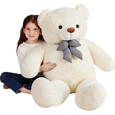 EARTHSOUND Giant Teddy Bear Stuffed Animal 120 cm