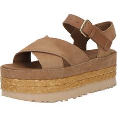 UGG Brown Sandals UGG Aubrey Platform Sandal for Women - Brown