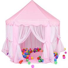 Princesses Play Tent Tech Traders Deluxe Kids Princess Children Play Castle Tent