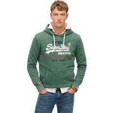 Superdry Tröjor Superdry Athletic ESS Crew Herr Sweatshirts - Bradley Navy
