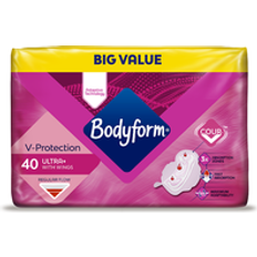 Bodyform Cour-V Ultra Normal Sanitary Towels Wings 40 Pack