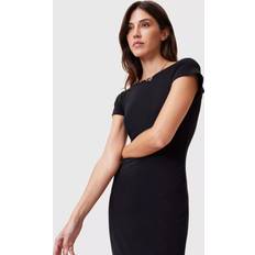 AllSaints Clothing AllSaints Katarina Short Sleeve Dress - Black