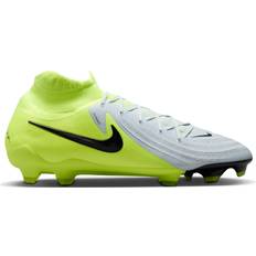 43 - Nike Phantom Sko Nike Phantom Luna II Pro FG Mad Voltage - Sølv/Sort/Neon