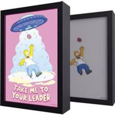 Grupo Erik The Simpsons LED Print Framed Art