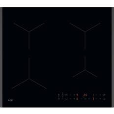AEG Hobs AEG TN64IA00FB 59cm Series 5000 4 Zone Bevelled Edge Induction Hob