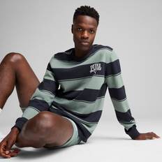 Puma Gröna Tröjor Puma Class Striped Crew Men - Grön