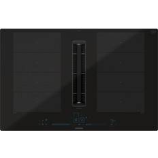 Siemens iq700 integreret Siemens iQ700 Induktionskogeplade med Integreret Emhætte EX800NX68E