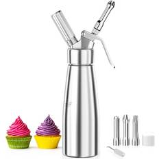Fousenuk Gräddispenser Aluminium 3 Munstycken