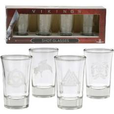 Underground Toys Viking Set of 4 Glasses Shot Glass 4pcs