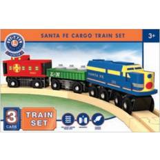 Lionel Santa Fe Cargo Wood Toy Train Set