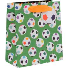Glick Paper Salad Football Gift Bag Green