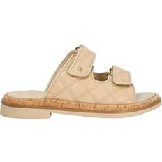 Dune London Beige Sandals Dune London Lottais Leather Sandals - Camel