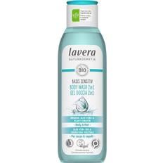 Lavera Bath & Shower Products Lavera Basis Sensitiv Body Wash 2in1 Natural Cosmet