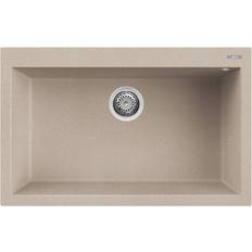 Lavelli da cucina Elleci Quadra 130 Lavello Granitek 79 x 50 cm