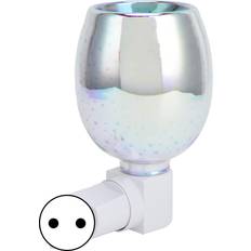 Wax melt Tomtop Jms 3D Electric Warmer Pluggable Fragrance Warmer Smokeless Wax Melter Night Lamp Wax Melt