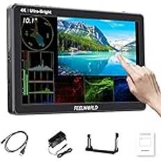Feelworld LUT11S 10.1 Tum Kamerafältmonitor Med Pekskärm 3D LUT 2000nit Ultra Bright 1920x1200 3G-SDI 4K HDMI