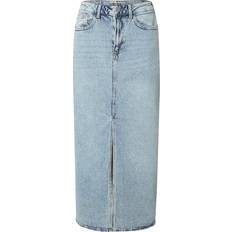 Vila Vijaf Hw Midi Denim Skirt - Blue