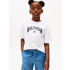 Tommy Hilfiger Natural Tops Tommy Hilfiger Varsity Arch T-Shirt - White