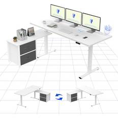 Flexispot Standing 160 x 70 cm Electric Desk Writing Desk