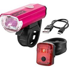LUMI LED Frontscheinwerfer Rücklicht Set 20" Fahrräder LS-PRO