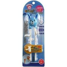 Blue Chopsticks Edison Training for Right Handed Children Rabbit Blue Chopsticks